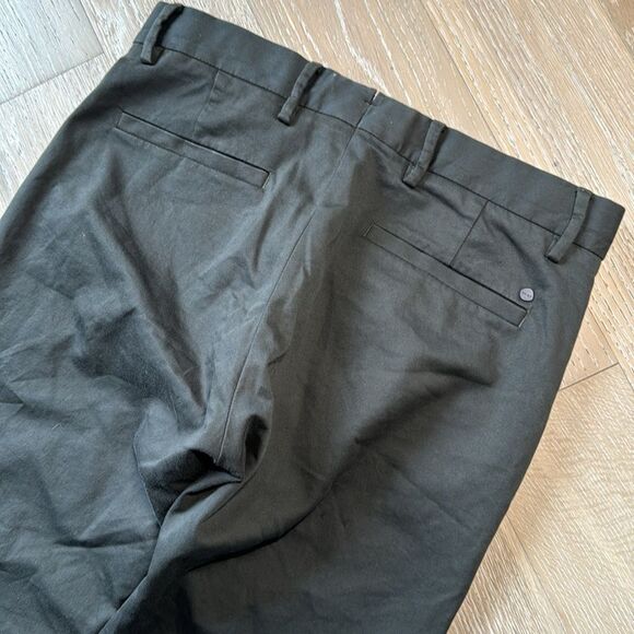 NN.07 Theo Classic Tailored Slim Fit Chino Dark Army/Olive 30x32 - Picture 4 of 14